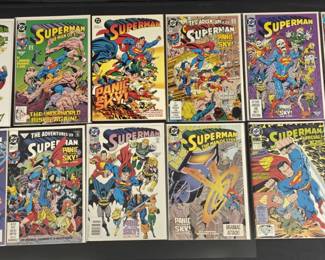 Superman Panic in the Sky Comic Lot