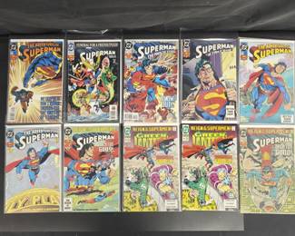 Superman Comic Book Collection (10 Issues)