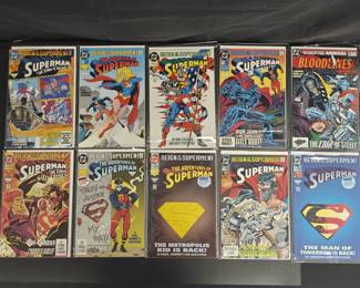 Superman Comic Book Collection (10 Issues) – Reign of the Supermen & Bloodlines