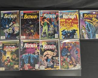 Batman Knightfall Comic Book Collection (9 Issues)
