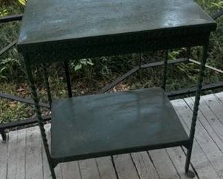 Restored Victorian Garden Table $150