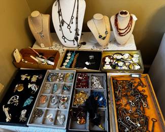 Keys $6 Each, Assorted Costume Jewelry $10-$60