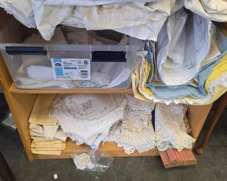 Doilies and linens