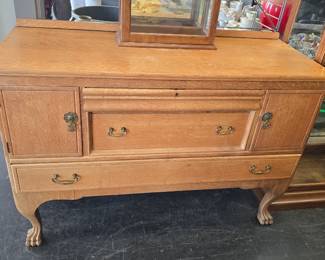 Tiger Oak Sideboard
