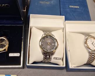 vintage Seiko watch collection