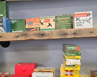 lots of shotgun shells and other ammo