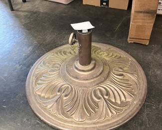 Cast Iron Patio Umbrella Stand