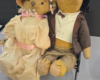possibly Steiff Mohair bears very old