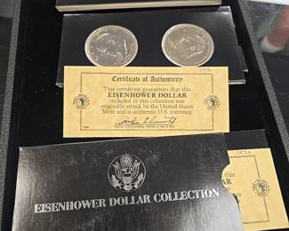 Eisenhower dollar collection