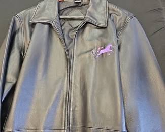 leather riding jacket
