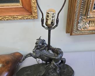 cast iron lamp base