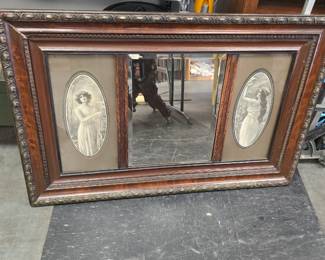 very nice framed mirror