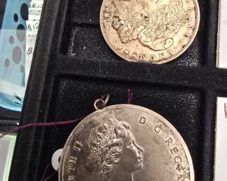 Silver. Coins.