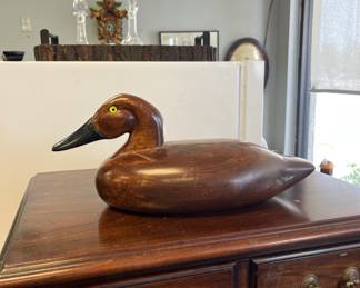 signed Duck Decoy