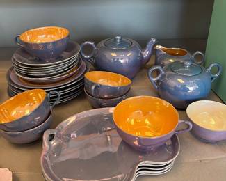 Japanese Lusterware set
