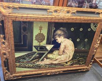 large framed print