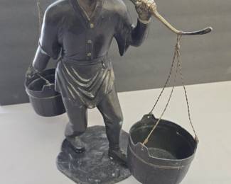 bronze asian statue