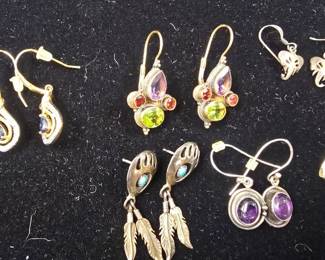 sterling silver earrings