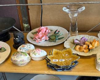 Bisque Collectors Plates, Raku pottery and collectables