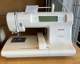 Simplicity Embroidery Machine