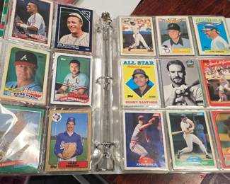 baseball card collection