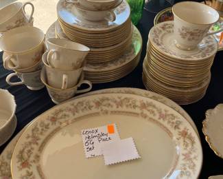 Lenox Helmsley Pattern china- 56 Pieces