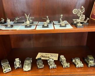 Drive right over for these pewter collectables
