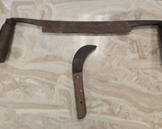 vintage draw knife