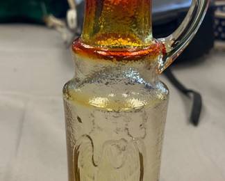 Kanawha Amberina Glass- She glows!