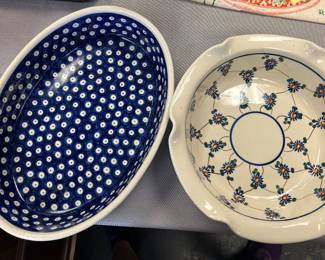 Polish Pottery Dishes