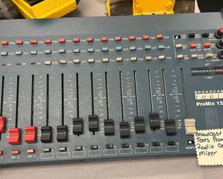Broadcast Tools ProMix 12 Rido Console Mixer