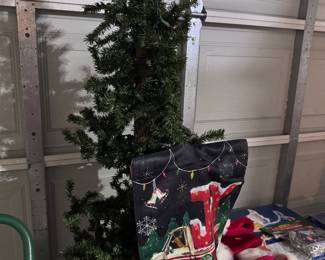skinny Christmas tree