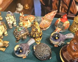 Selection of trinket boxes