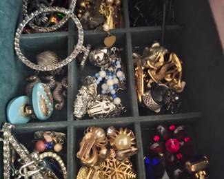 costume jewelry, maybe some fine
