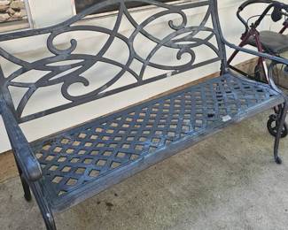 outdoor bench