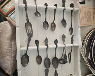 collection of spoons