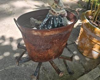 great pot with stand