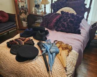 Vintage bed with electrical adjustable bed