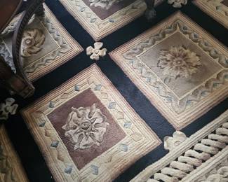 large carpet, approximately 10x10