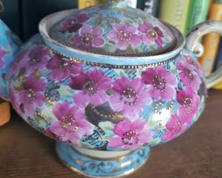one of many tea pots