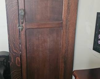 carved, unique armoire