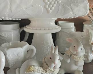 more milk glass