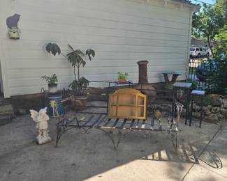 Mid-century bench