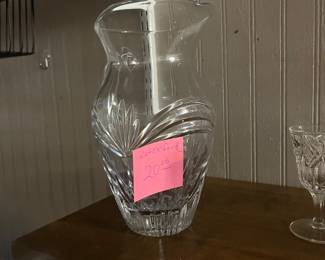 Crystal vase