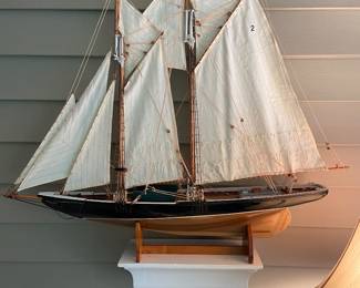 Decorative Boat with Shelf