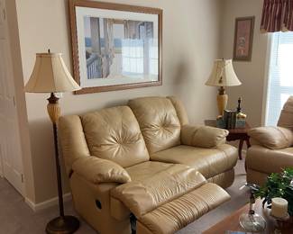 Reclining Leather Loveseats