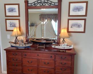 Dresser with Mirror