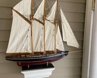 Decorative Boat with Shelf