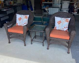Outdoor Wicker Chairs