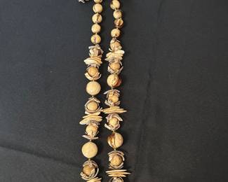 1970’s Miriam Haskell necklace and earrings